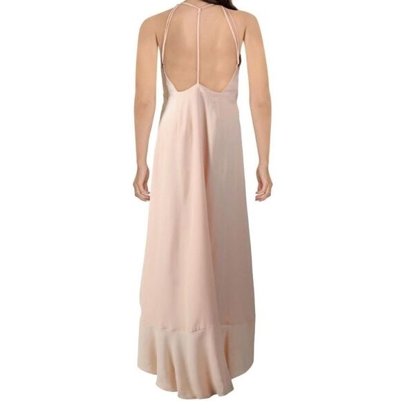 Lisa & Lucy Spring wrap Hi-low Wrap Ruffle Dress S - Picture 2 of 5